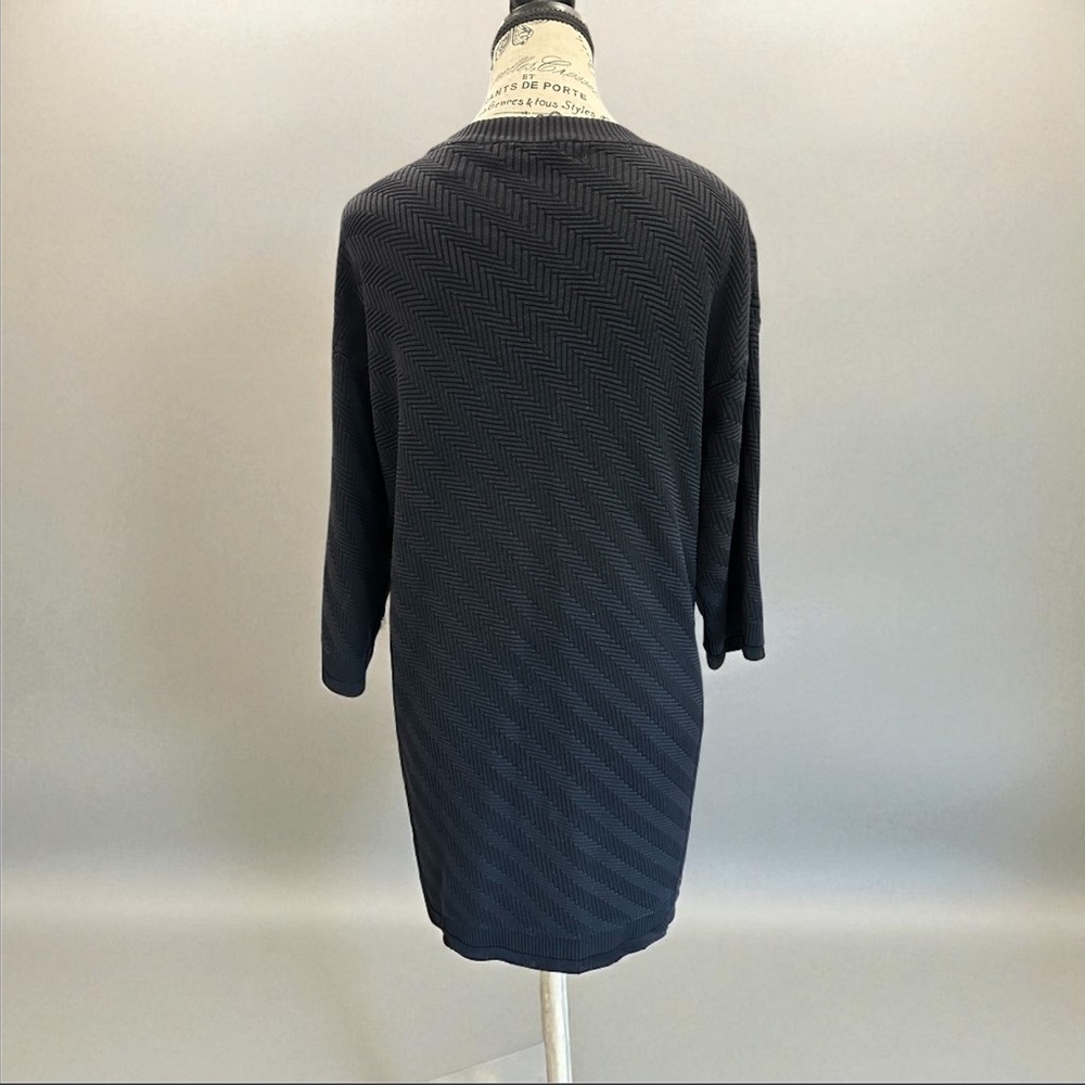 Bachrach Black Silk Cotton Blend Men’s Sweater XXL - Picture 4 of 4